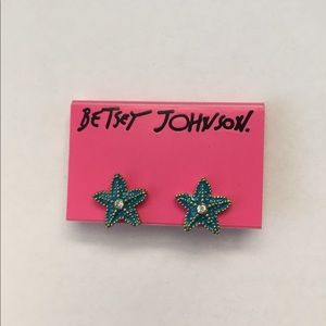 Betsey Johnson Sea Star Earrings